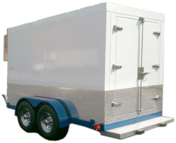 7' x 12' Refrigerated Trailer