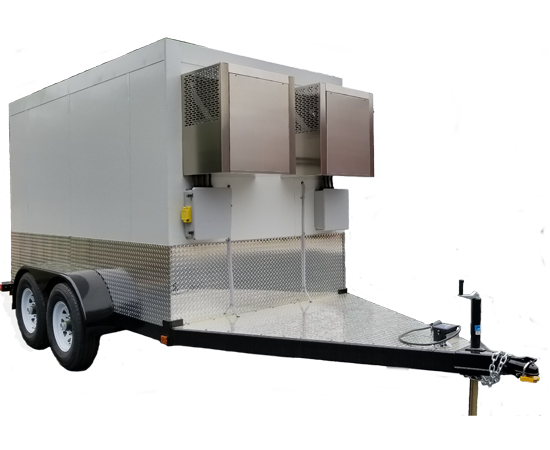 7' x 14' Refrigerated Trailer
