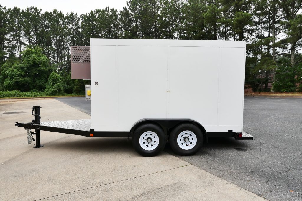 7 x 12 Black Trailer