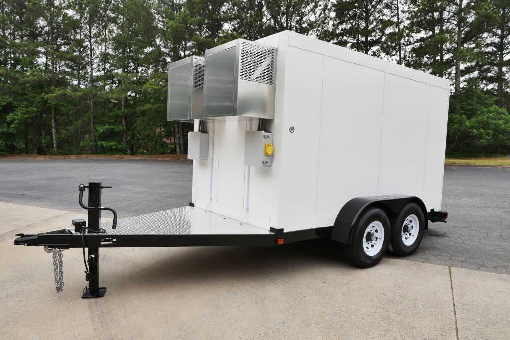 7 x 12 Black Trailer