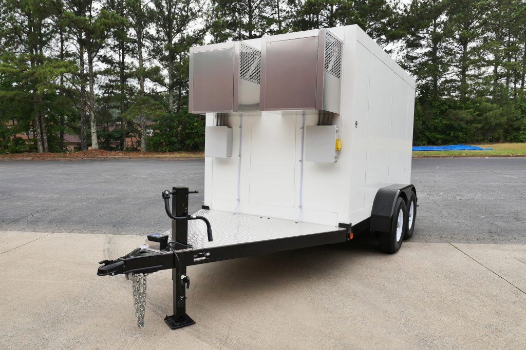 7 x 12 Black Trailer