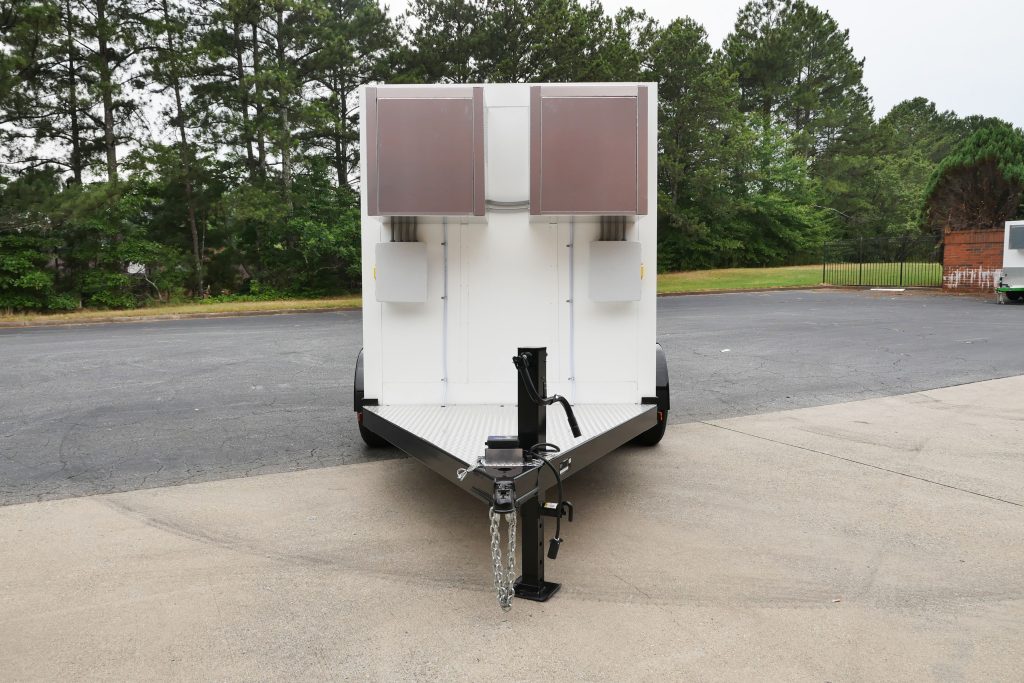 7 x 12 Black Trailer