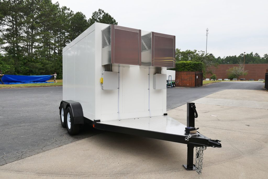 7 x 12 Black Trailer