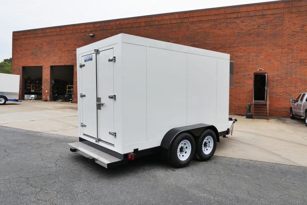 7 x 12 Black Trailer